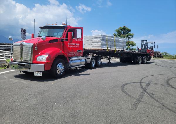 Flatbed & Drop Deck Trailers service in Hawaii