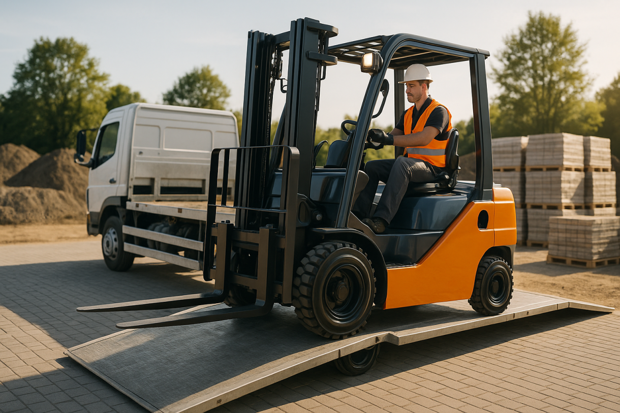 Rent a forklift with delivery