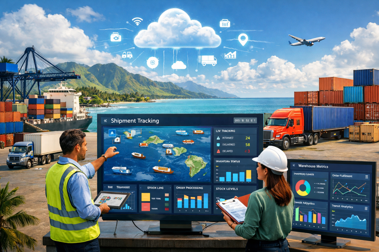 cloud computing logistics