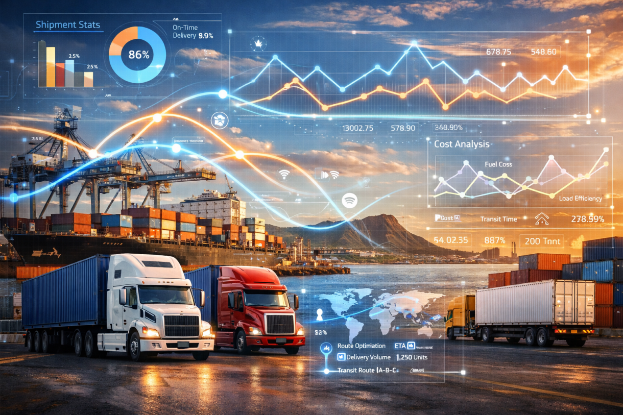 Freight Data Analytics Hawaii