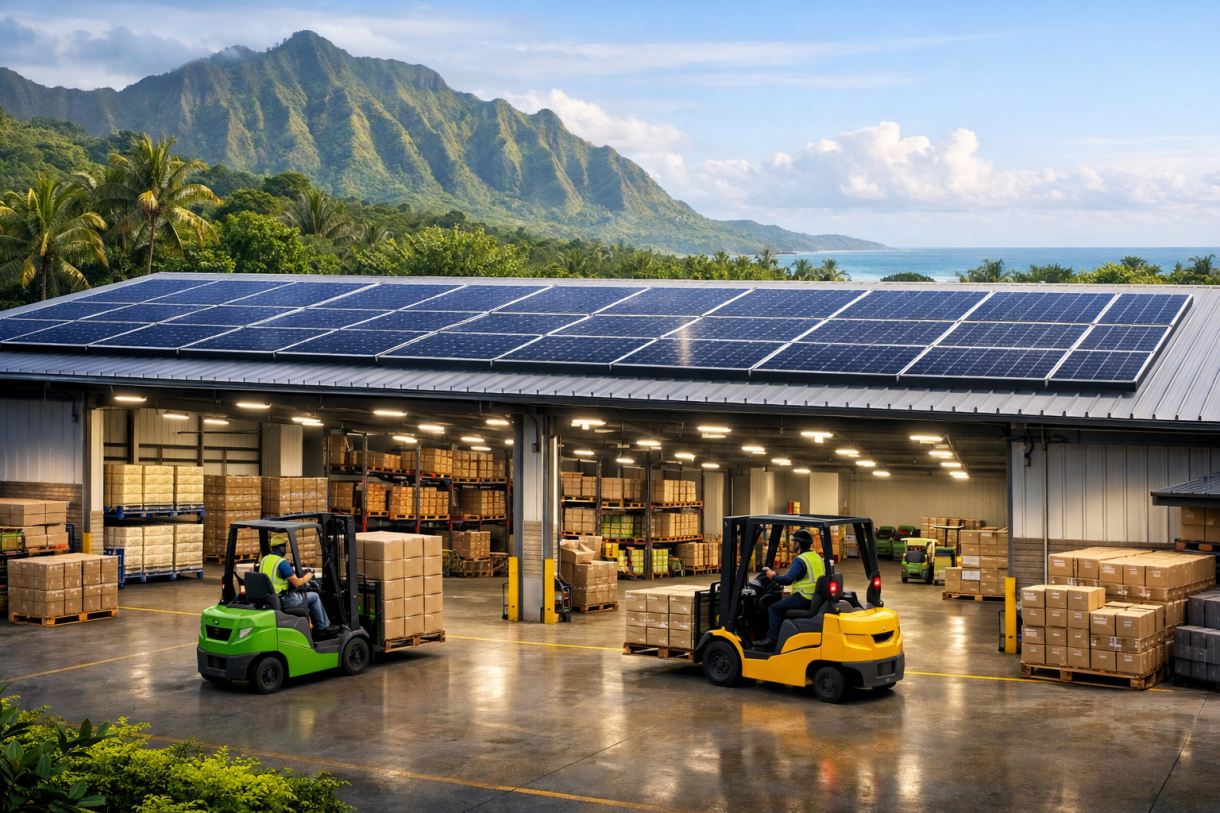 sustainable warehousing