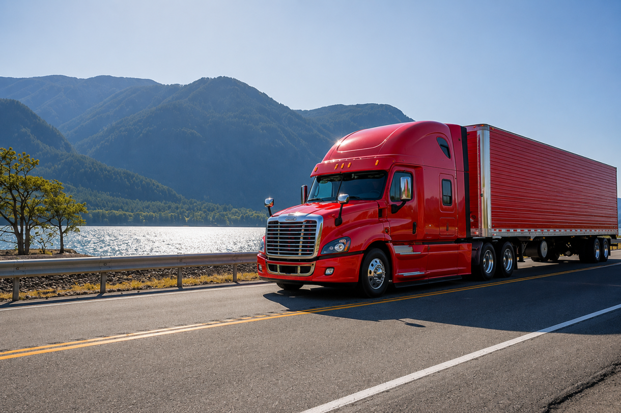 owned trucking fleet