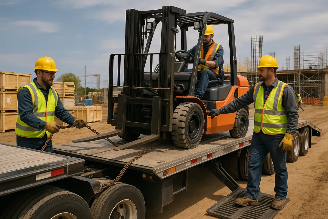 Heavy Equipment Delivery