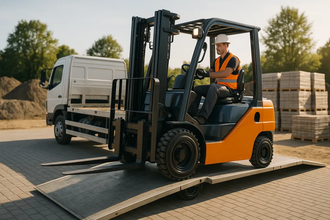 Rent a forklift with delivery