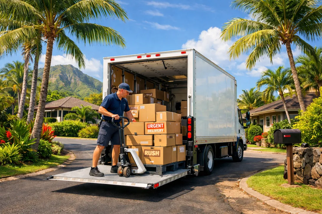 best courier service near me urgent hawaii delivery