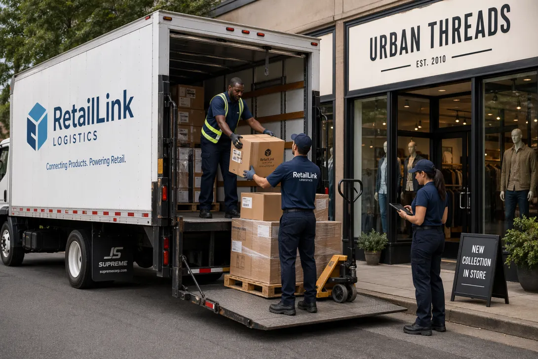 retail logistics services for inventory and store distribution