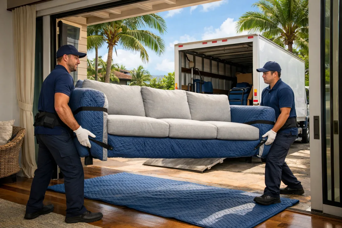 professional furniture delivery service what to expect