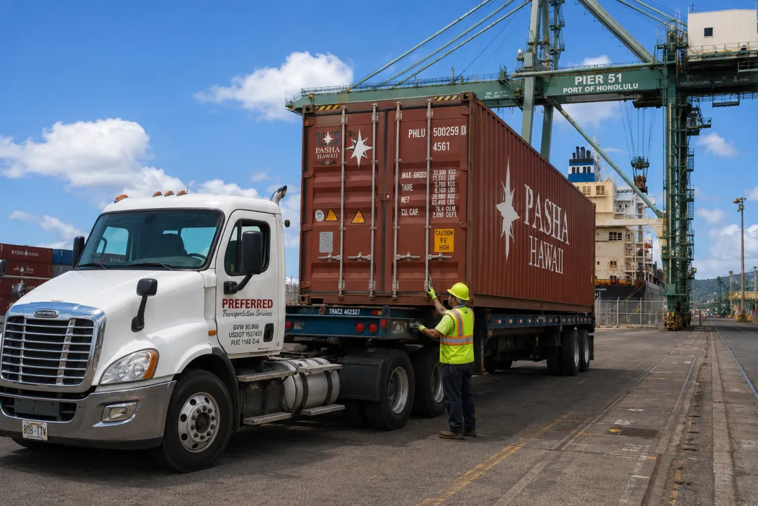 Pasha Hawaii logistics